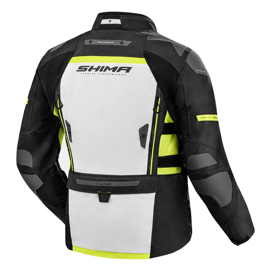 SHIMA DUNE TESSILE GIACCA DI MOTO UOMO GIALLO – Yamoto.it