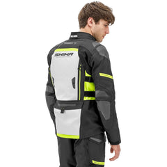 SHIMA DUNE CHAQUETA TEXTIL DE MOTO HOMBRE AMARILLO 