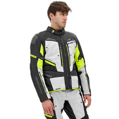 SHIMA DUNE CHAQUETA TEXTIL DE MOTO HOMBRE AMARILLO 