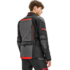 SHIMA DUNE CHAQUETA TEXTIL DE MOTO HOMBRE NEGRO ROJO 