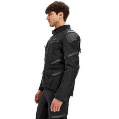 SHIMA DUNE CHAQUETA TEXTIL DE MOTO HOMBRE NEGRO 