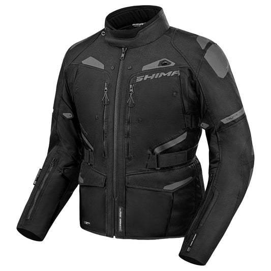 SHIMA DUNE TESSILE GIACCA DI MOTO UOMO NERO – Yamoto.it
