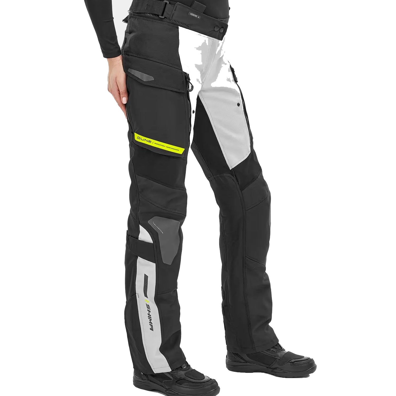 SHIMA DUNE PANTALONE TEXTIL DE MOTO MUJER FLUO 