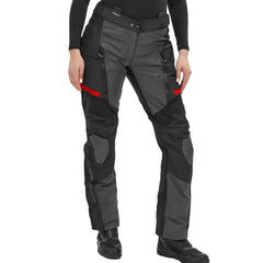 SHIMA DUNE PANTALONE TEXTIL DE MOTO MUJER ROJO 