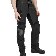 SHIMA DUNE SHORT PANTALONE TEXTIL DE MOTO HOMBRE NEGRO 