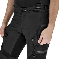 SHIMA DUNE SHORT PANTALONE TEXTIL DE MOTO HOMBRE NEGRO 