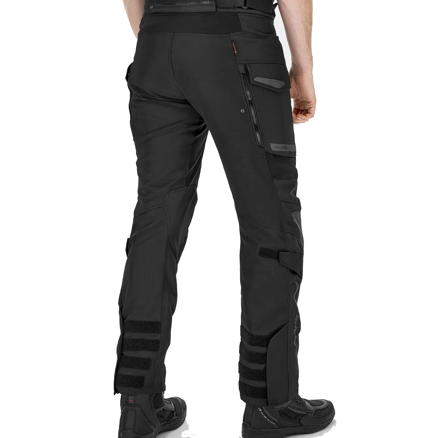 SHIMA DUNE SHORT PANTALONE TEXTIL DE MOTO HOMBRE NEGRO 