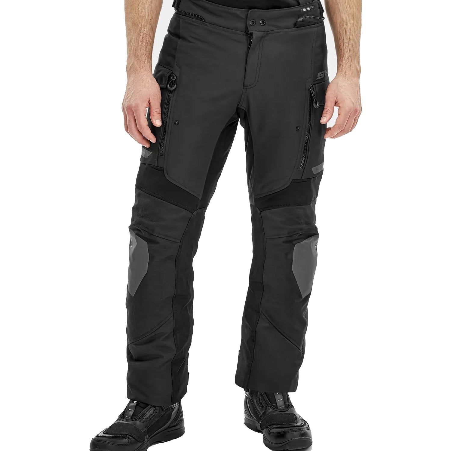 SHIMA DUNE SHORT PANTALONE TEXTIL DE MOTO HOMBRE NEGRO 