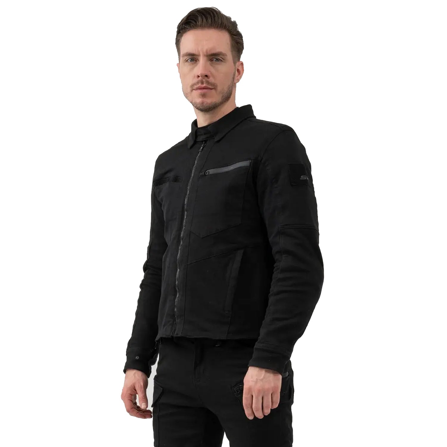 SHIMA GIRO CHAQUETA DE MOTO HOMBRE NEGRO 