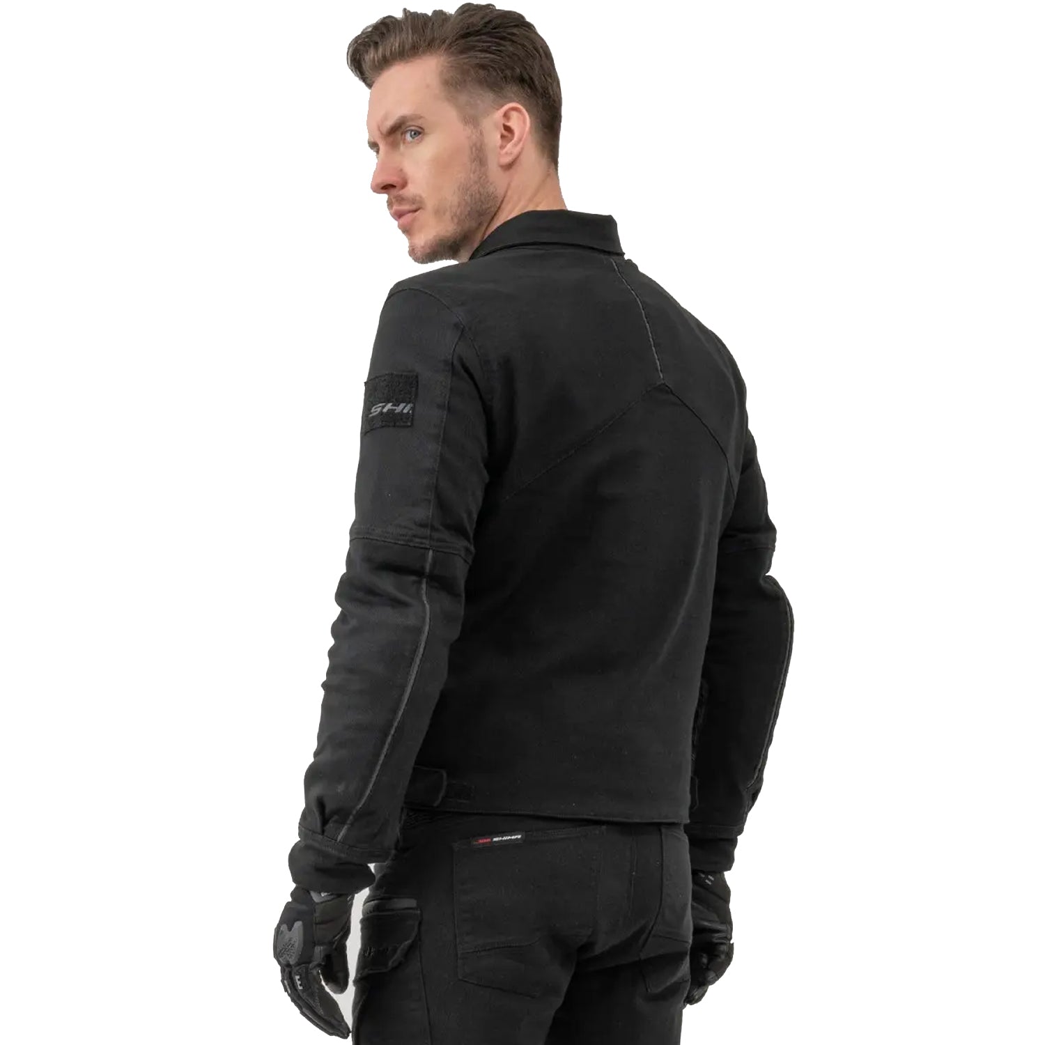 SHIMA GIRO CHAQUETA DE MOTO HOMBRE NEGRO 