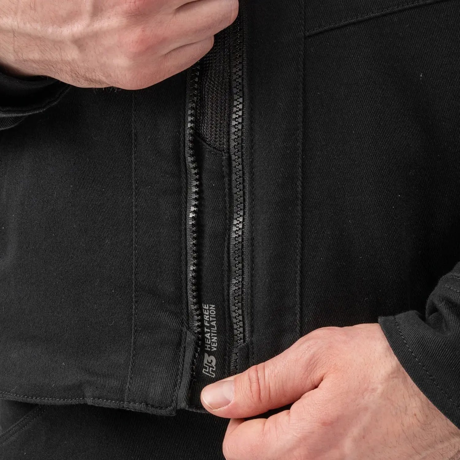 SHIMA GIRO CHAQUETA DE MOTO HOMBRE NEGRO 
