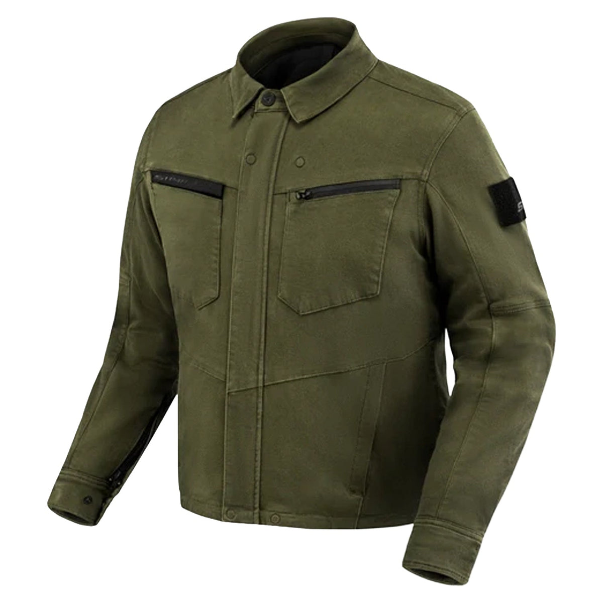 SHIMA GIRO CHAQUETA TEXTIL DE MOTO HOMBRE CAQUI 