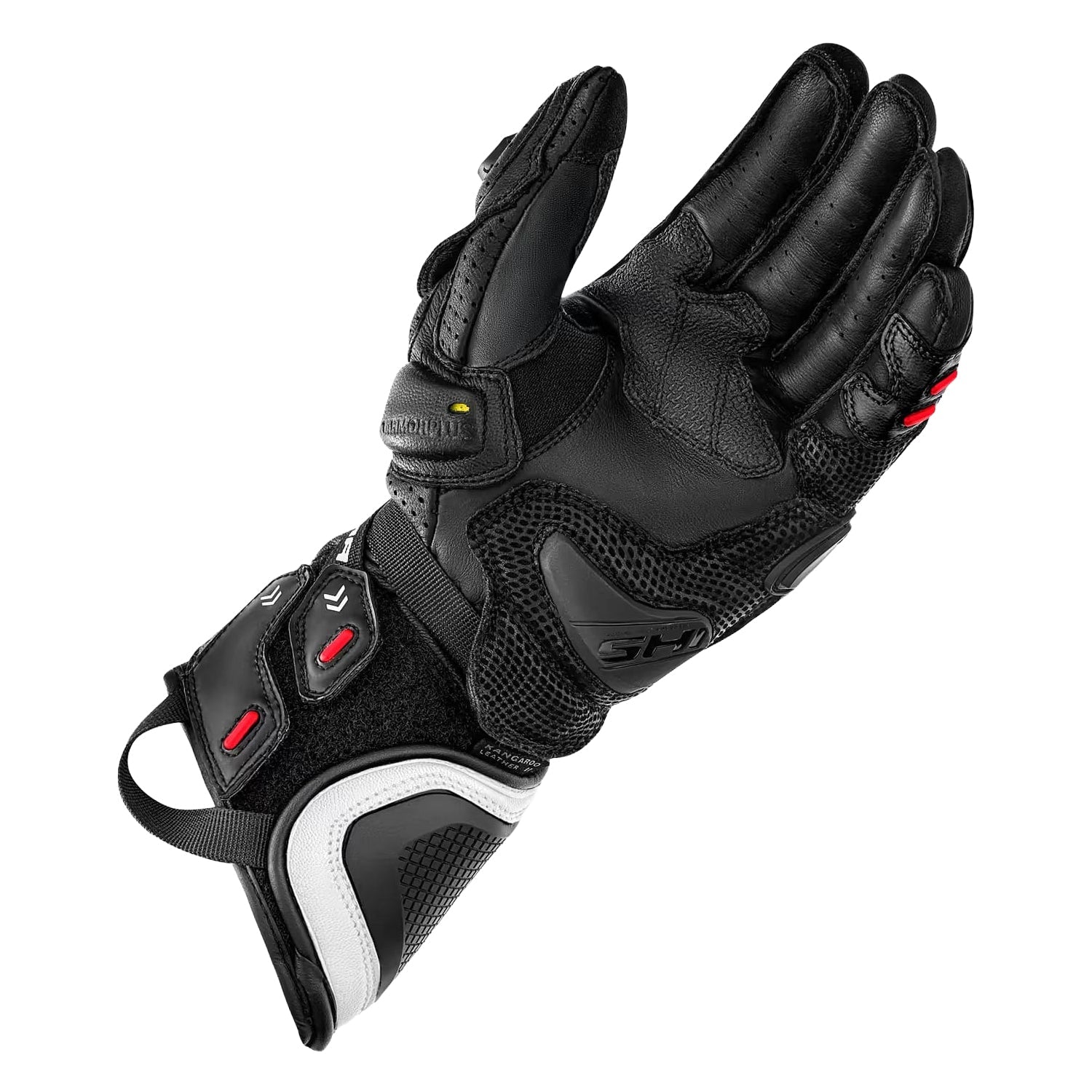 SHIMA RS-3 GUANTES DE MOTO HOMBRE NEGRO BLANCO 
