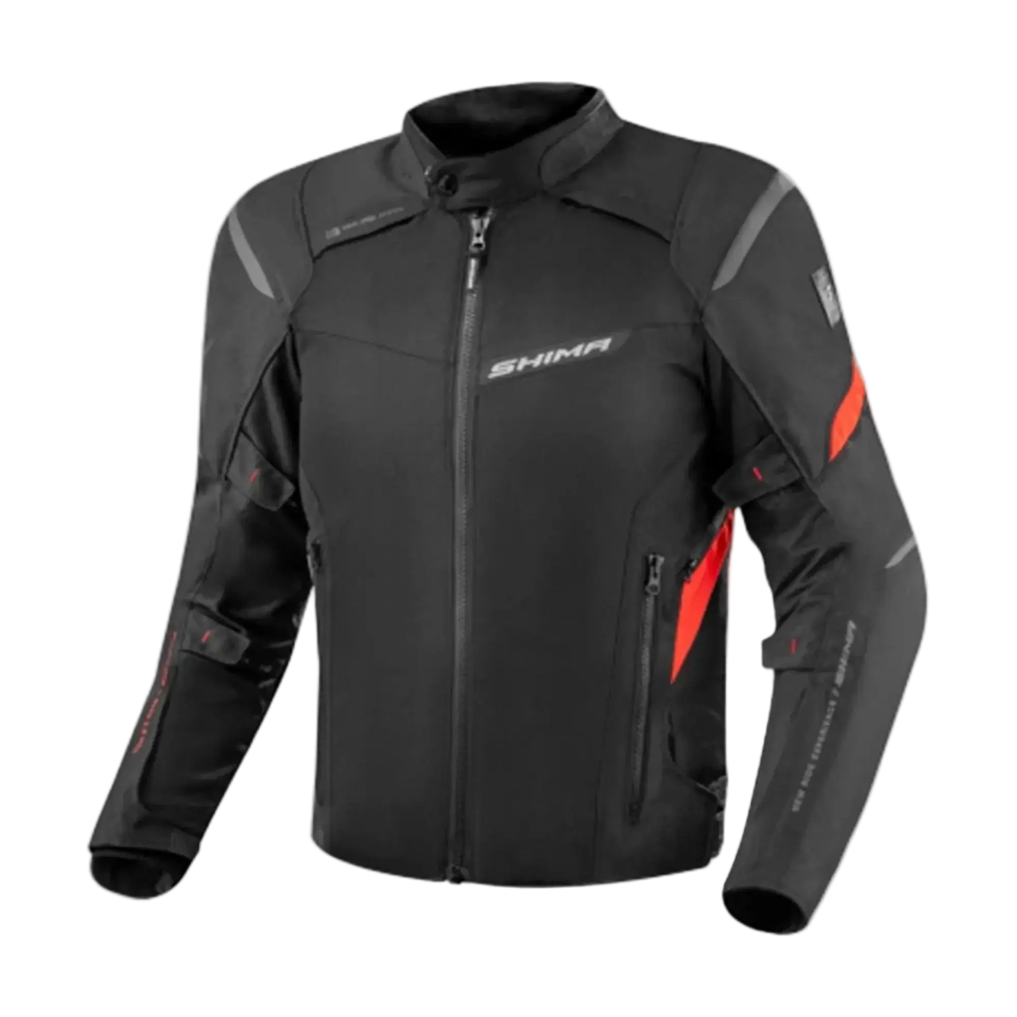 SHIMA RUSH 2.0 GIACCA MOTO IMPERMEABILE DA UOMO ROSSA 