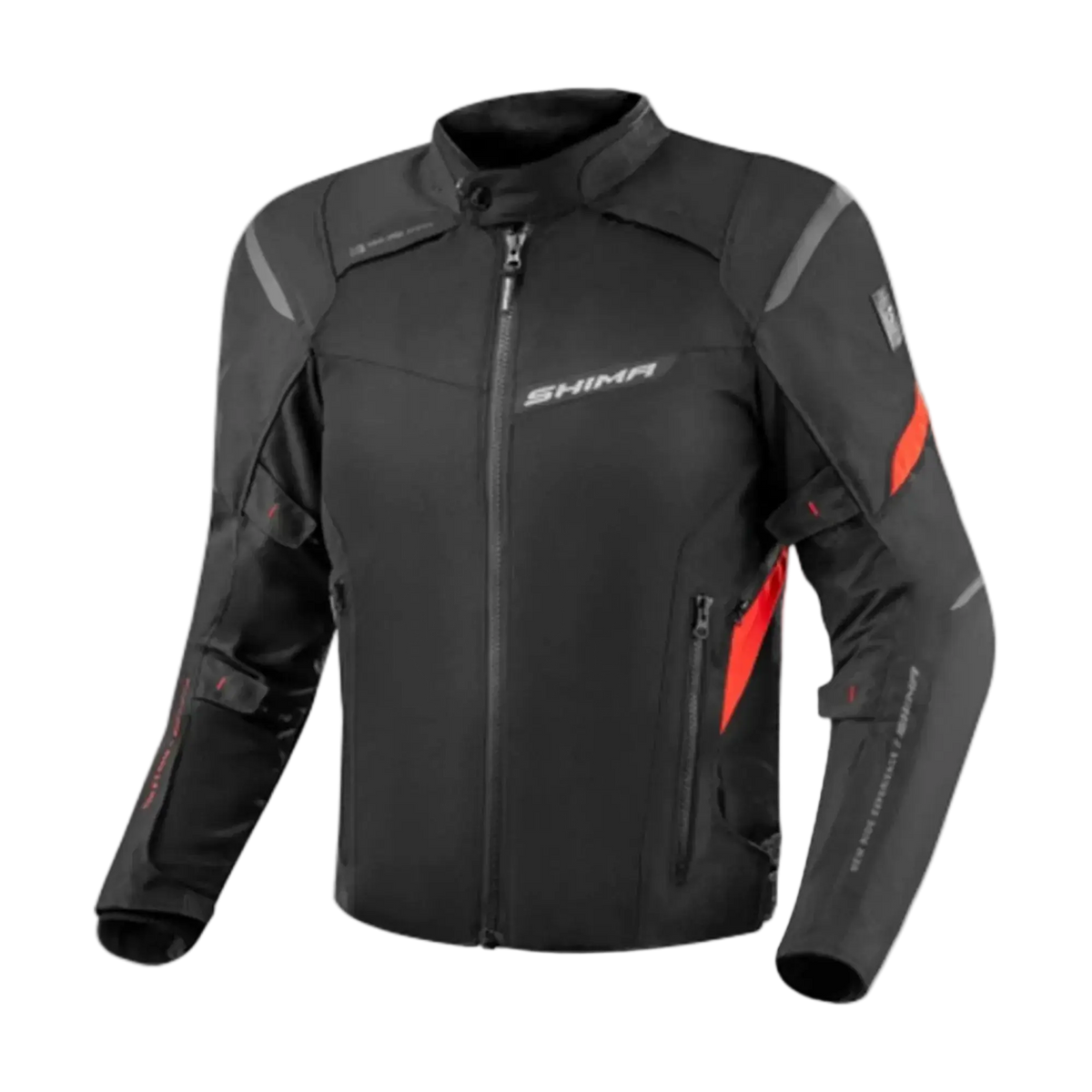 SHIMA RUSH 2.0 GIACCA MOTO IMPERMEABILE DA UOMO ROSSA 