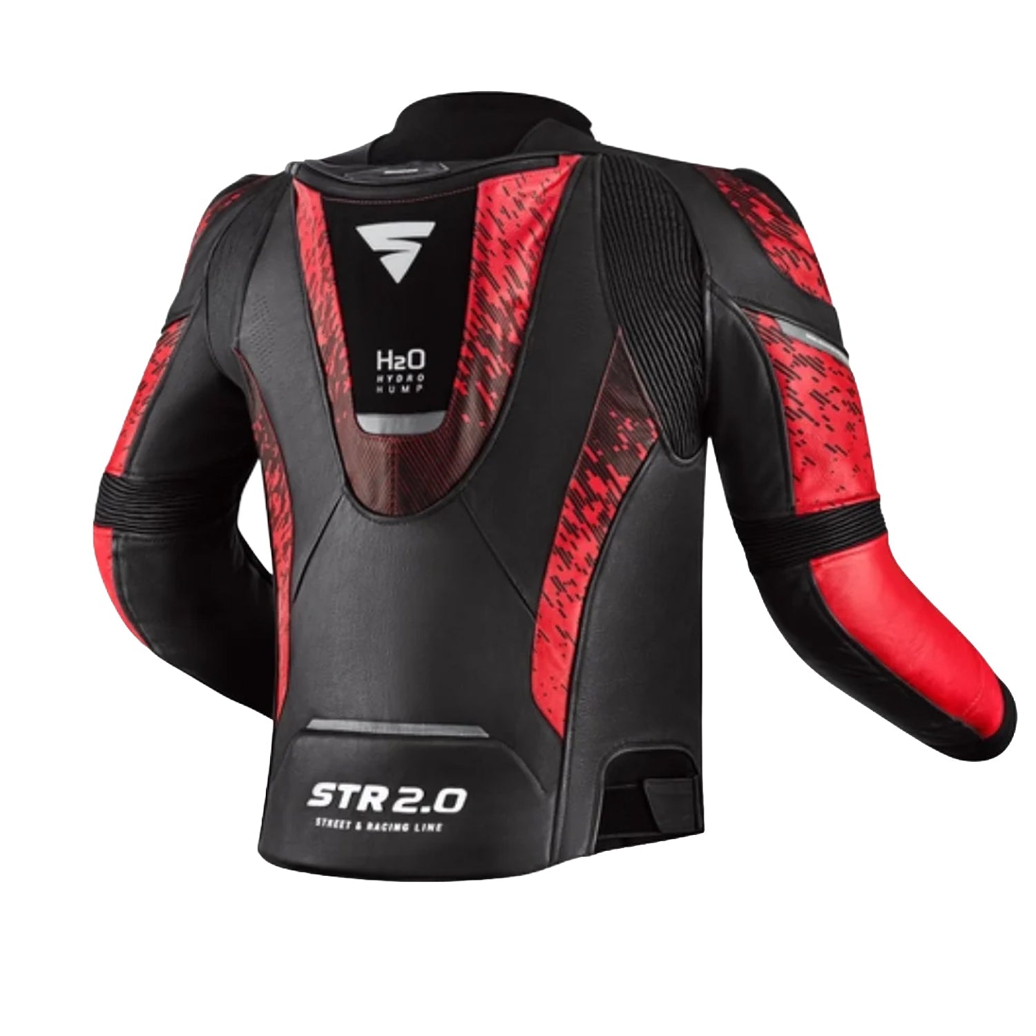 SHIMA STR 2.0 CHAQUETA DE MOTO BRIGHT ROJO 