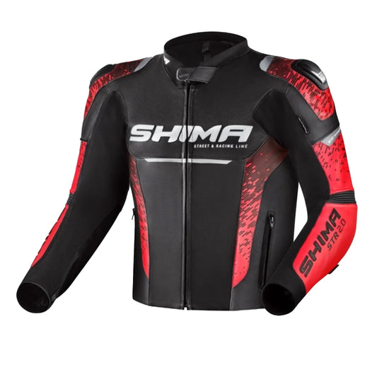 SHIMA STR 2.0 GIACCA DI MOTO BRIGHT ROSSO – Yamoto.it