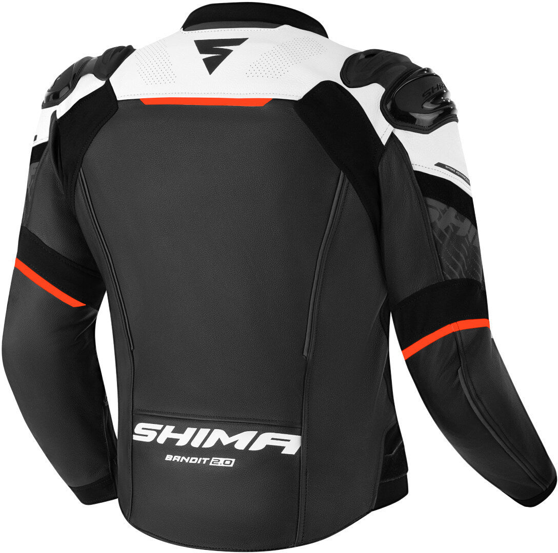 SHIMA BANDIT 2.0 CHAQUETA DE CUERO MOTO HOMBRE 