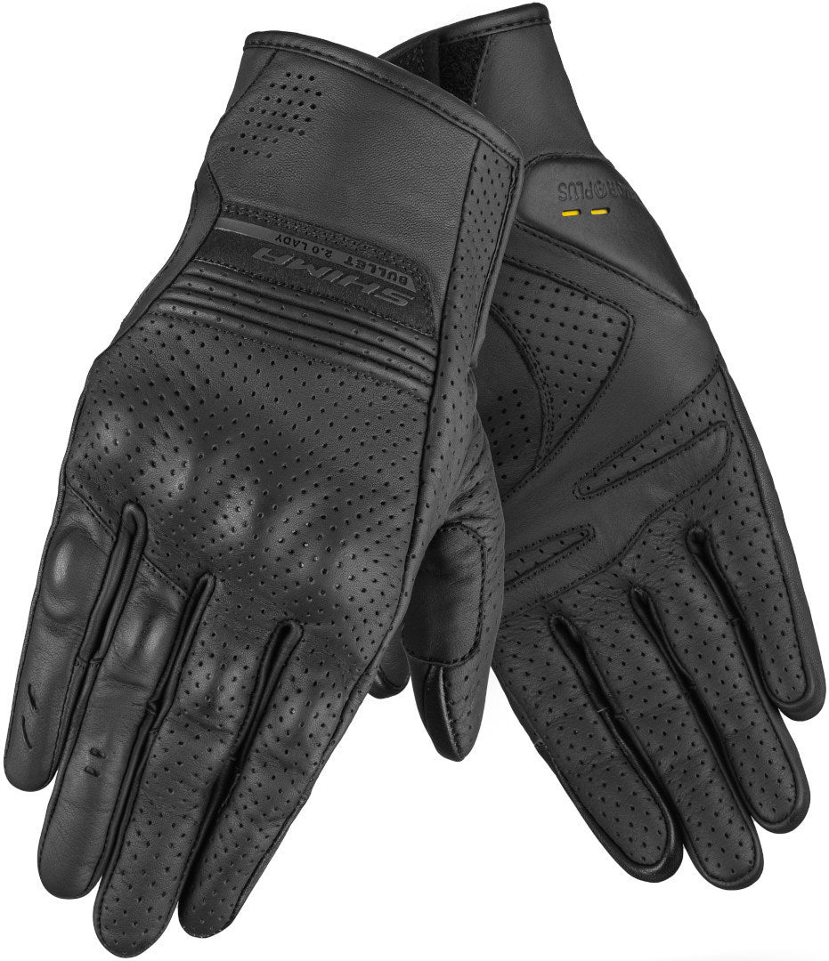 SHIMA BULLET 2.0 GUANTES DE MOTO MUJER NEGRO 