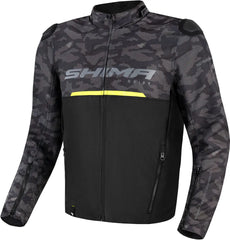 Shima Drift  Uomo Moto Giacche Nero Camo 