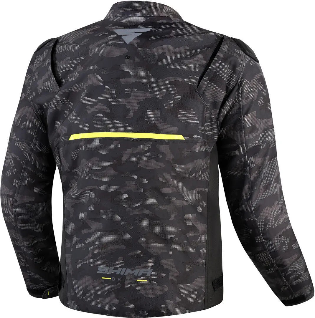 Shima Drift  Uomo Moto Giacche Nero Camo 