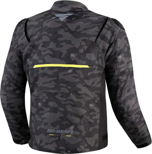 Shima Drift  Uomo Moto Giacche Nero Camo 