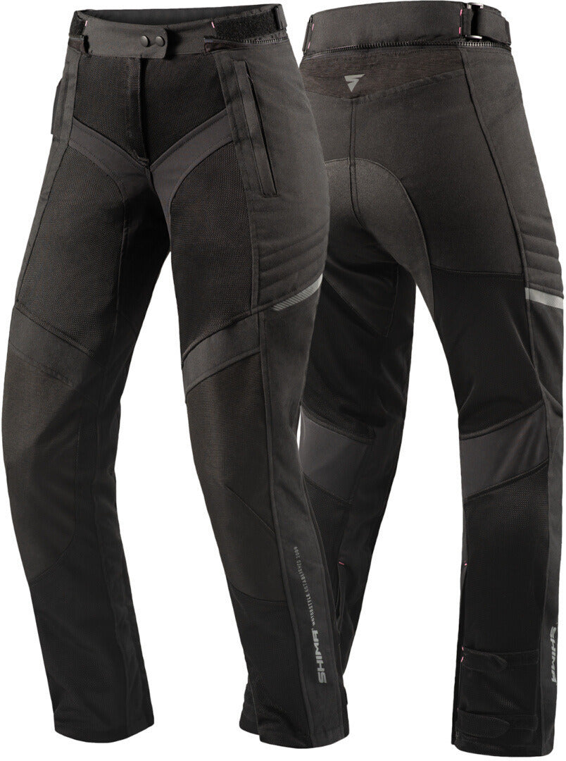 SHIMA JET LADY IMPERMEABLE PANTALONE DE MOTO NEGRO 