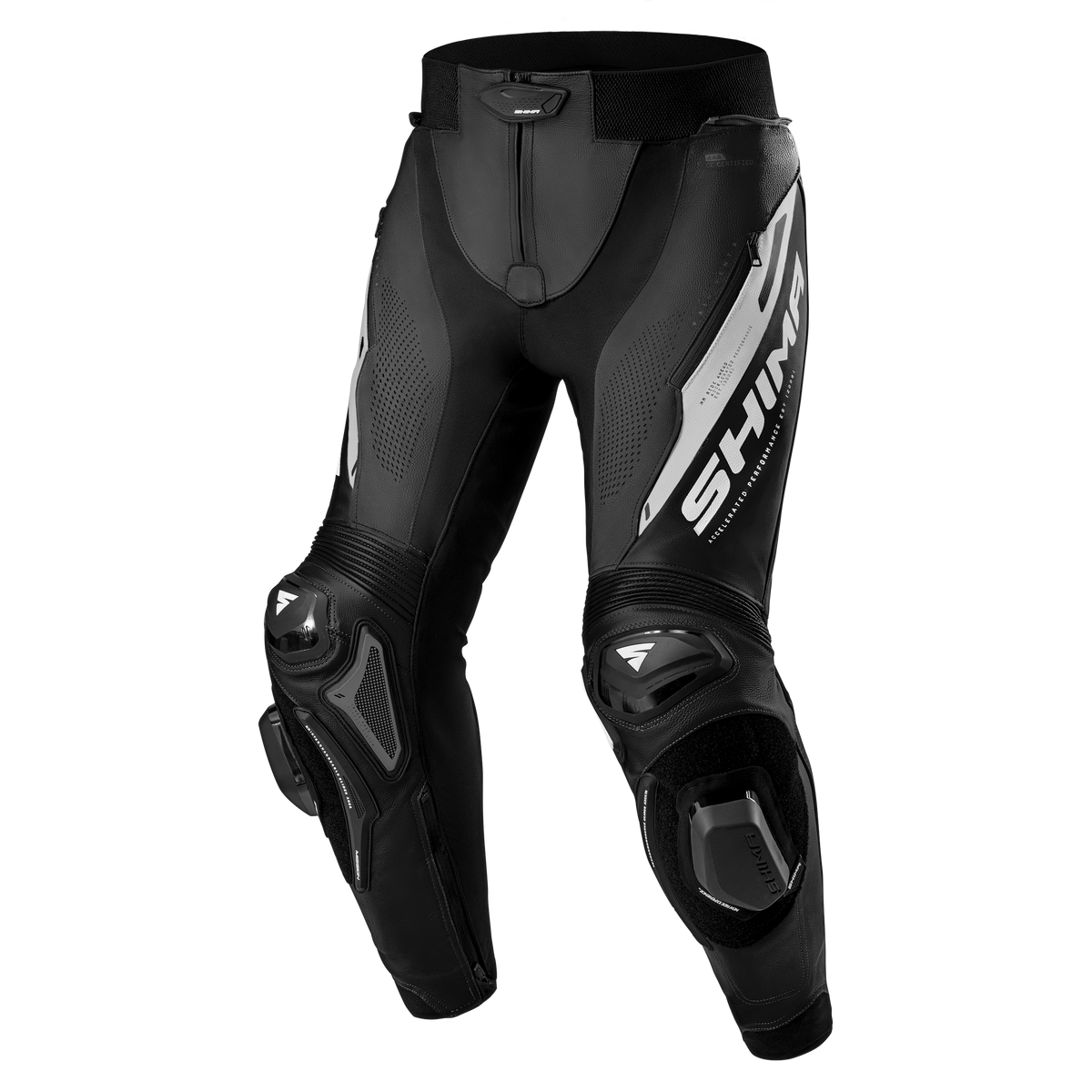 SHIMA MISSION ST PANTALONE DE MOTO HOMBRE NEGRO BLANCO 