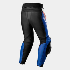 SHIMA MISSION ST PANTALONE DE MOTO HOMBRE AZUL BLANCO ROJO 
