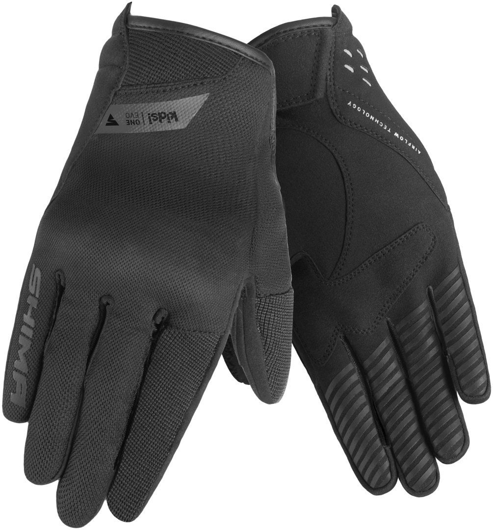 Shima One Evo Kids Guantes Negro - SECURTEX MOTOR S.L (t/a MaximoMoto)