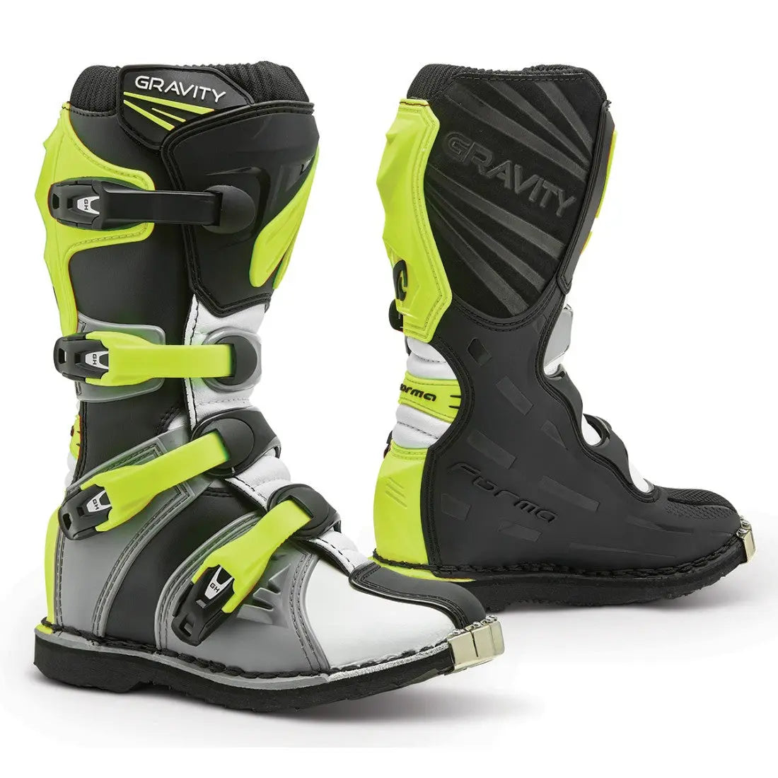 FORMA- BOTAS GRAVITY GREY/WHITE/YELLOW FLUO - SECURTEX MOTOR S.L (yaMoto)