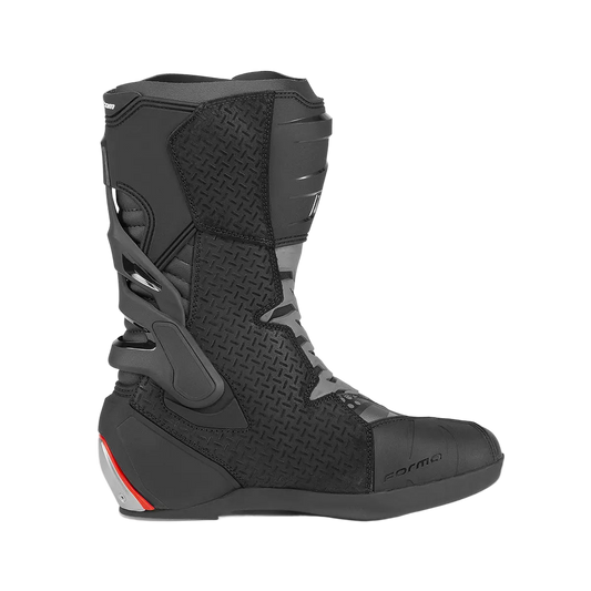 FORMA Phantom Stivali Da Moto Fuoristrada Nero Grigio Rosso 