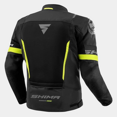 SHIMA SOLID 2.0 VENTED CHAQUETA TEXTIL DE MOTO HOMBRE FLUO 