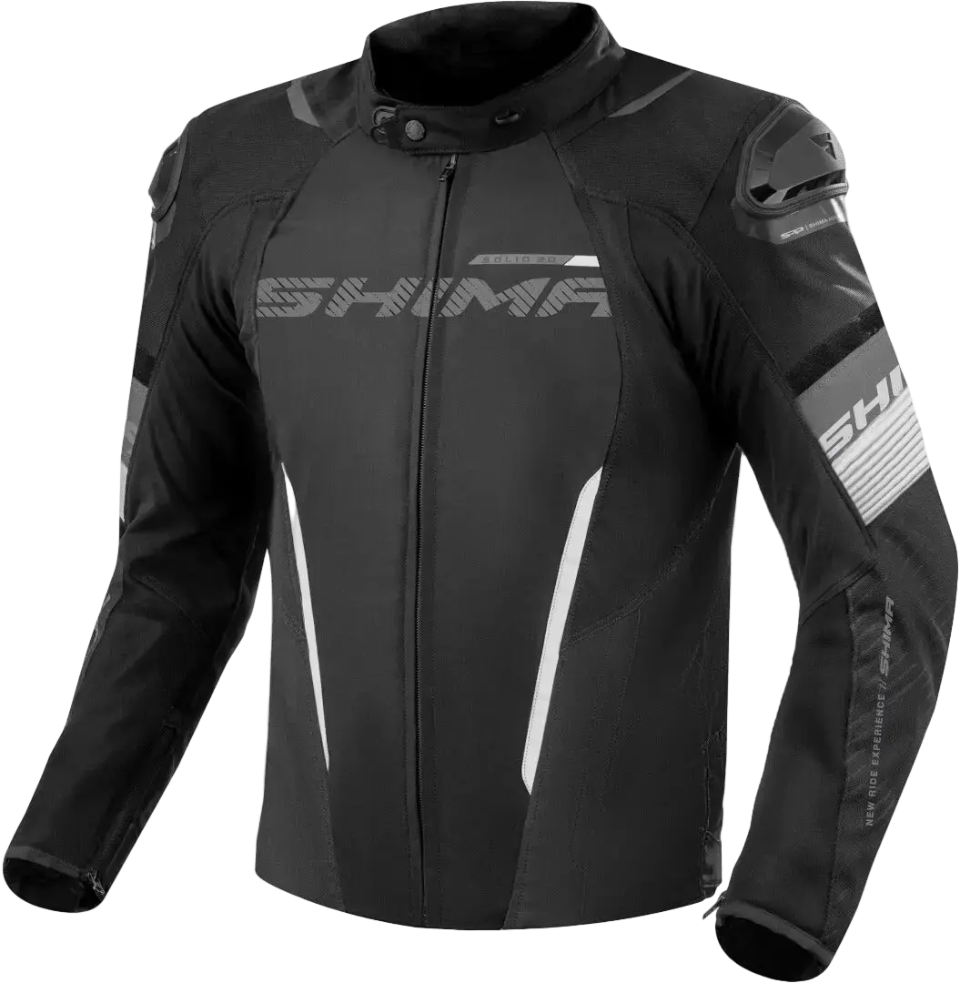 Shima Solid 2.0 Giacca da uomo Nera/bianca 