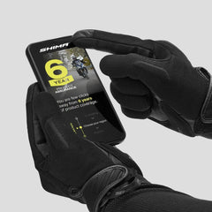 SHIMA SONIC GUANTES DE MOTO HOMBRE NEGRO 