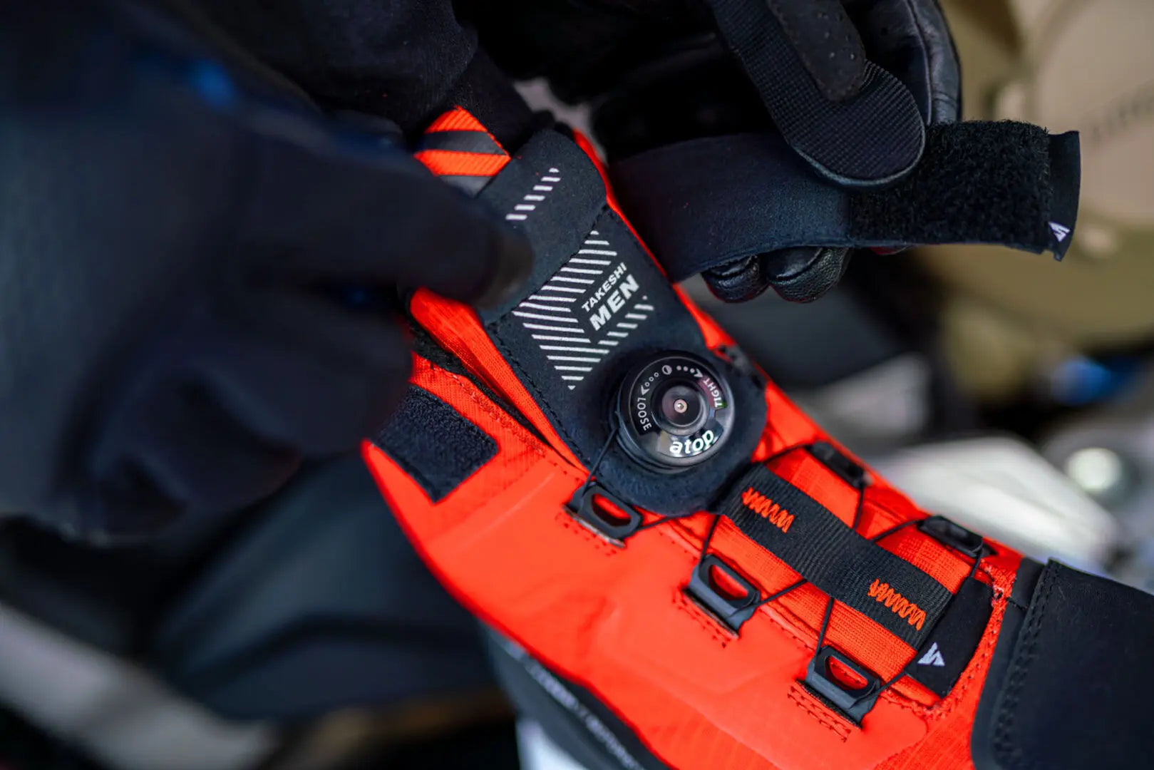 SHIMA TAKESHI MEN BOOT ROSSO - Yamoto.it