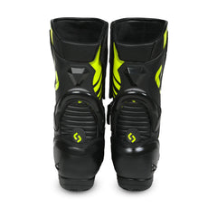 SHUA SUPER TECH STIVALI DI MOTO CORSA UOMO NERO GIALLO 