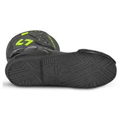 SHUA SUPER TECH STIVALI DI MOTO CORSA UOMO NERO GIALLO 