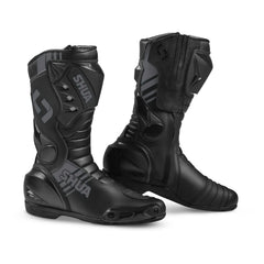 SHUA SUPER TECH STIVALI DI MOTO CORSA UOMO NERO 