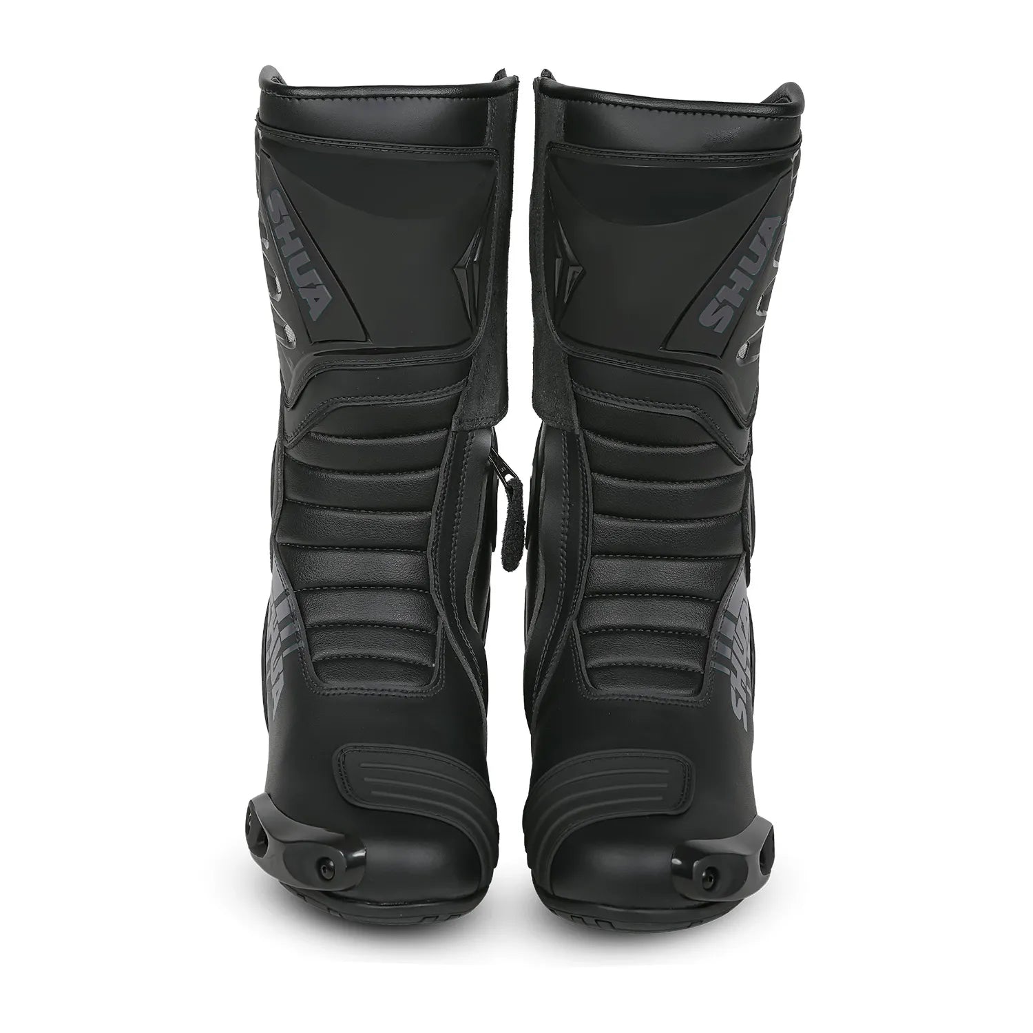 SHUA SUPER TECH STIVALI DI MOTO CORSA UOMO NERO 