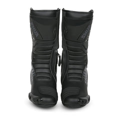 SHUA SUPER TECH STIVALI DI MOTO CORSA UOMO NERO 