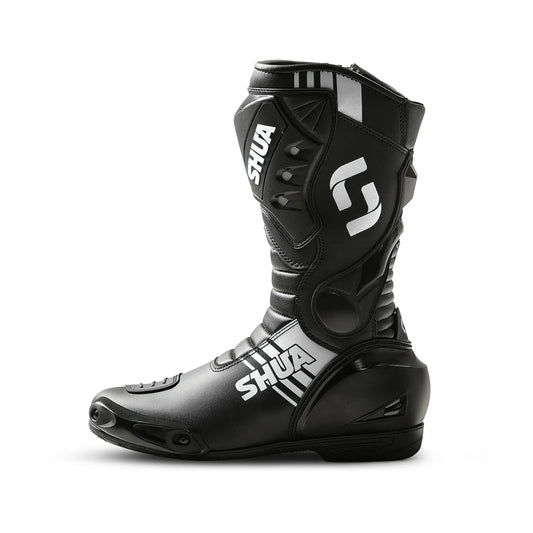 SHUA SUPER TECH CORSA STIVALI DI MOTO UOMO NERO BIANCO – Yamoto.it