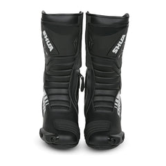 SHUA SUPER TECH CORSA STIVALI DI MOTO UOMO NERO BIANCO 