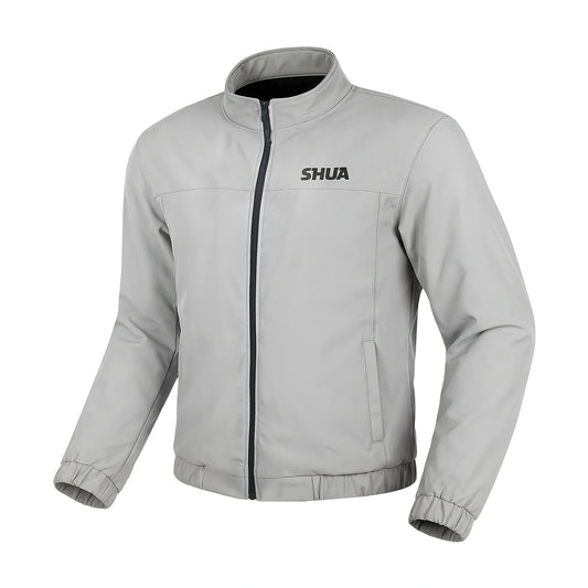 SHUA ESTILO CHAQUETA DE MOTO GRIS – Yamoto.it