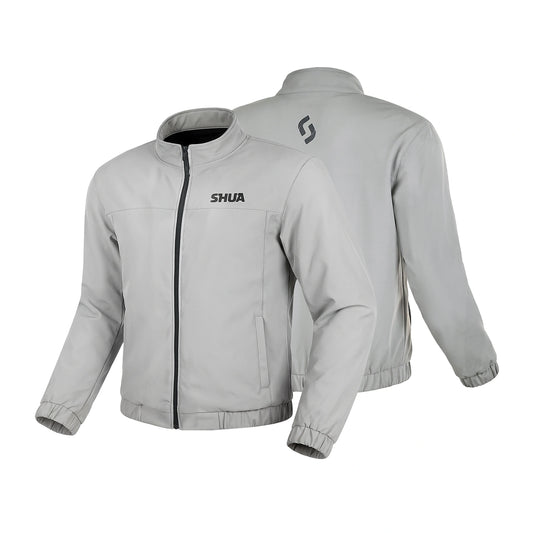 SHUA ESTILO CHAQUETA DE MOTO GRIS – Yamoto.it