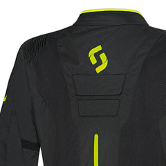 SHUA GRAVITY MESH 2.0 CHAQUETA DE MOTO HOMBRE NEGRO AMARILLO FLOU 