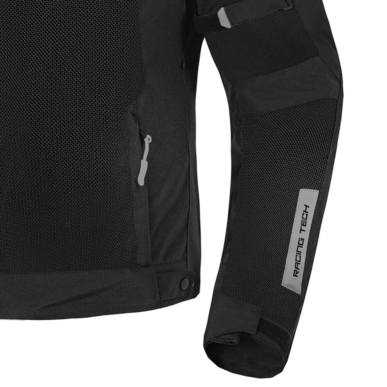 SHUA GRAVITY MESH 2.0 CHAQUETA DE MOTO HOMBRE NEGRO GRIS 