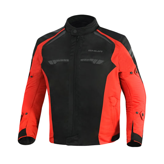 SHUA IMMORTAL GIACCA UOMO NERO NEON ROSSO – Yamoto.it