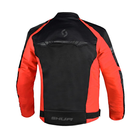 SHUA IMMORTAL GIACCA UOMO NERO NEON ROSSO – Yamoto.it
