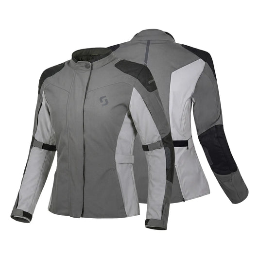SHUA NOVA GIACCA DI MOTO TESSILE DONNA CARBONIO – Yamoto.it